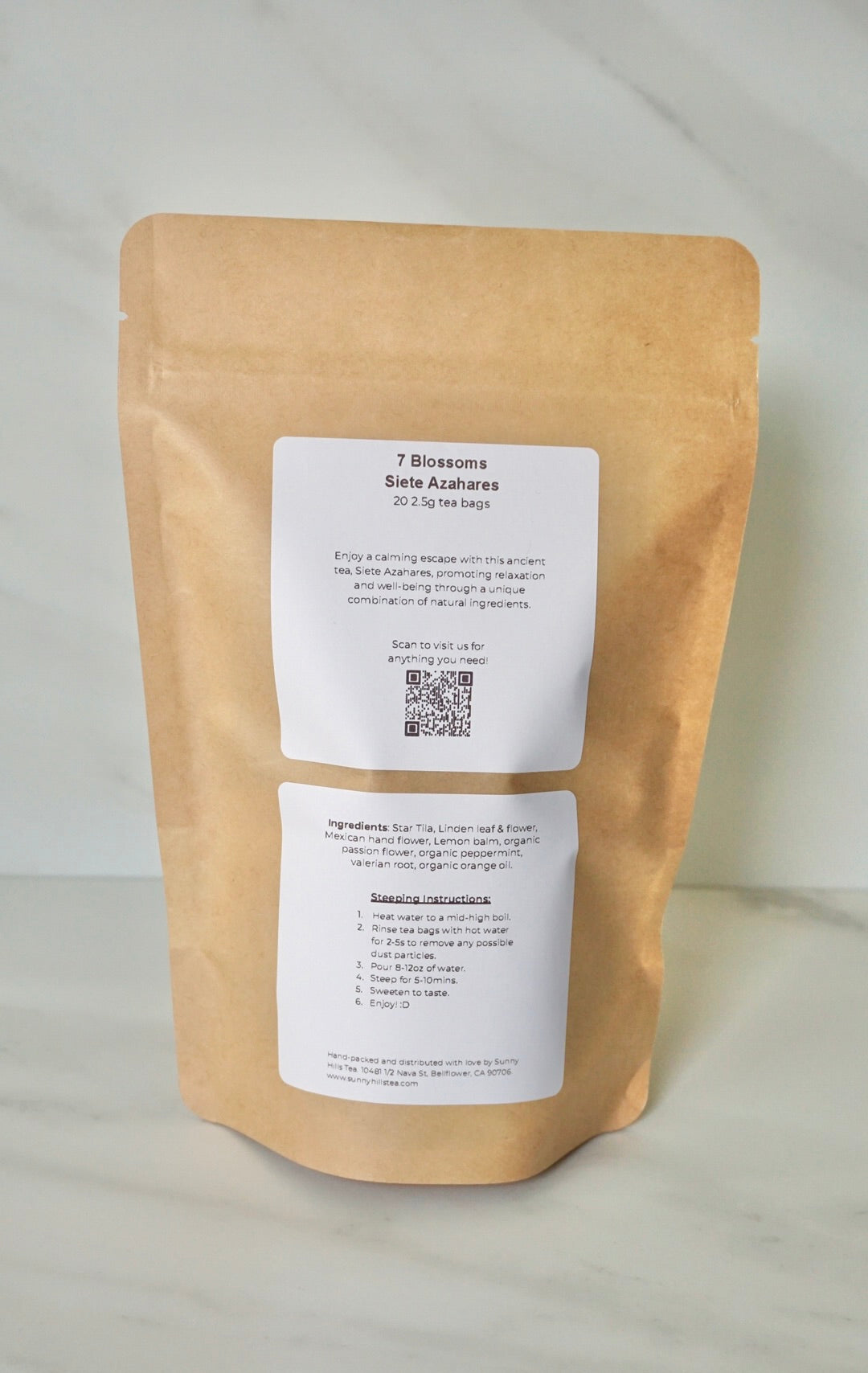 Siete Azahares (Seven Blossoms) Tea